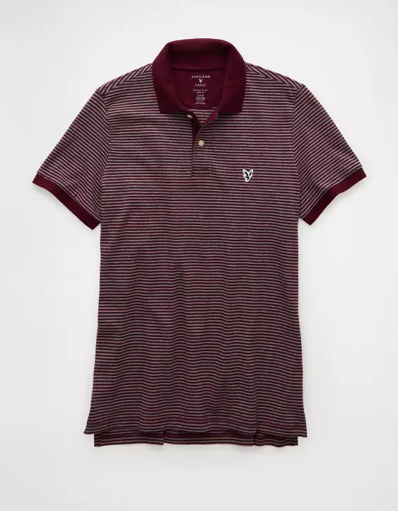 AE Lived-In Slim Fit Pique Polo Shirt - Image 3