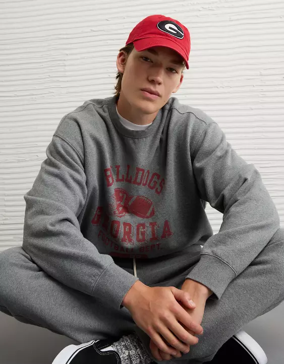 AE Georgia Bulldogs Graphic Sweatshirt - Image 5