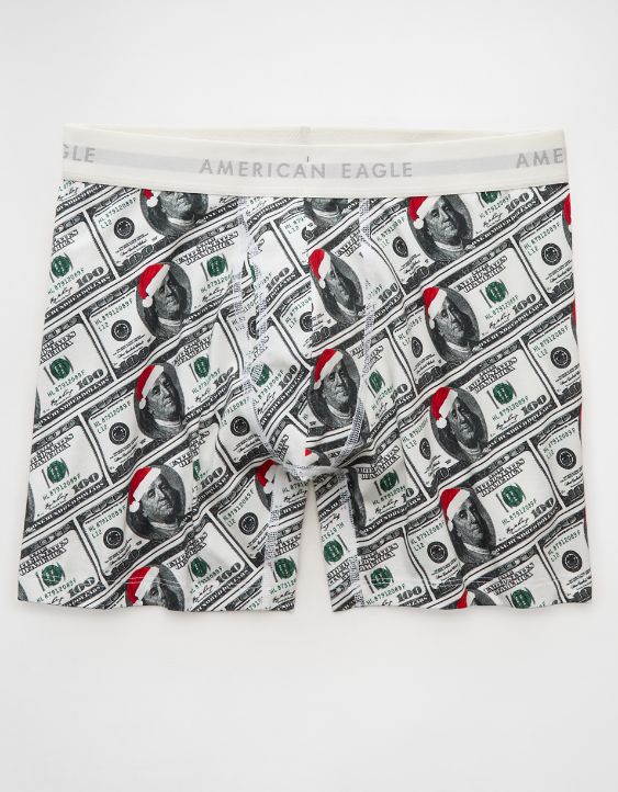 AEO Men's Santa Benjamin 6" Classic Boxer Brief - Image 3