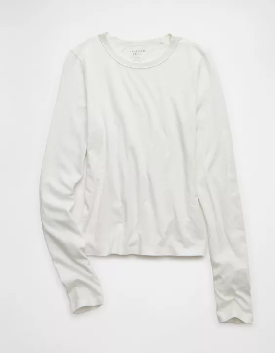 AE Long Sleeve Hey Baby Tee - Image 3