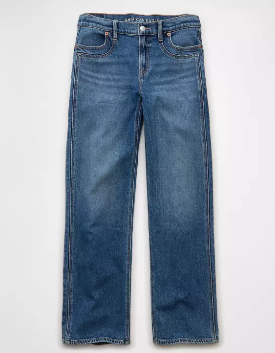 AE Stretch High-Waisted Stovepipe Jean - Image 4