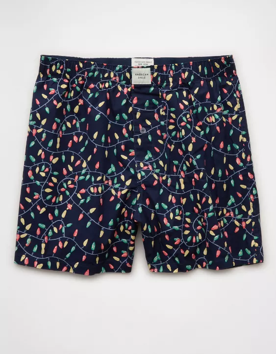AEO Holiday Lights Stretch Boxer Short - Image 3