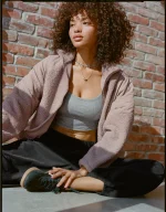 OFFLINE By Aerie Fluff Love Full Zip Jacket