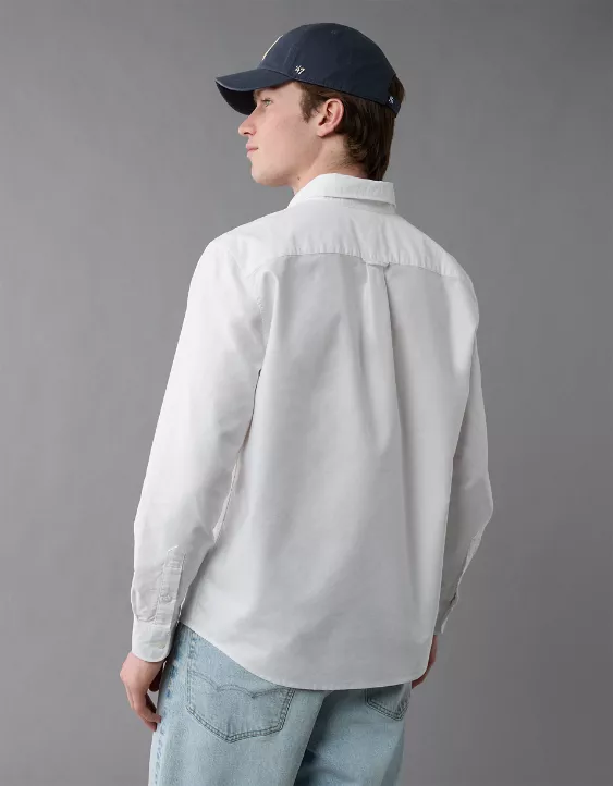 AE Everyday Classic Fit Oxford Button-Up Shirt - Image 2