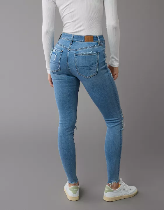 AE Next Level Ripped High-Waisted Jegging - Image 2