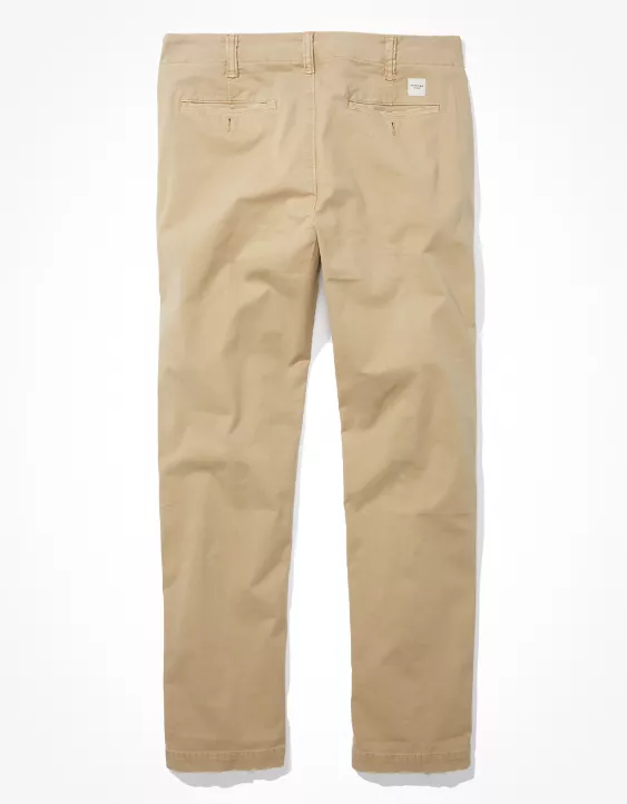 AE Flex Athletic Straight Lived-In Khaki Pant - Image 4