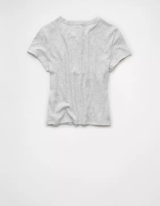 AE Georgia Bulldogs Graphic Cropped Baby Tee - Image 4