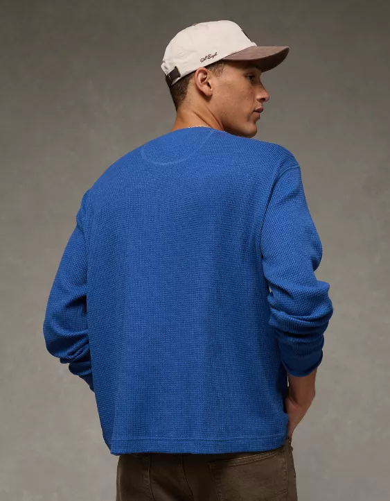 AE Cozy Waffle Thermal T-Shirt - Image 2