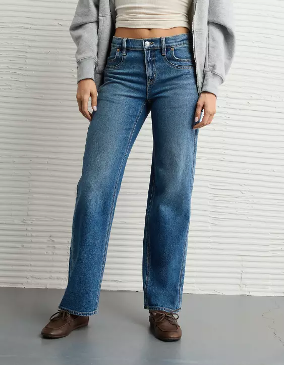 AE Stretch High-Waisted Stovepipe Jean - Image 2