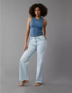 AE Stretch Curvy High-Waisted Stovepipe Jean
