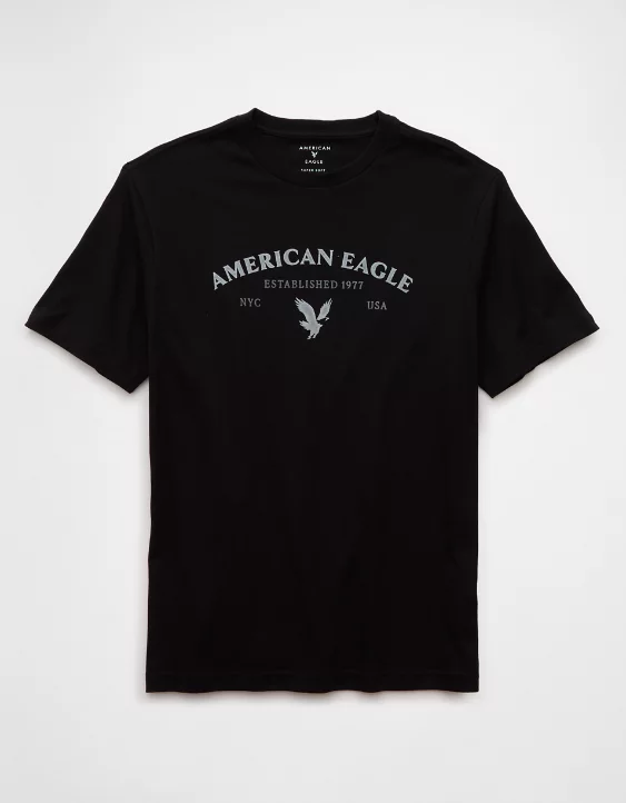 AE Lightweight Icon Logo Graphic T-Shirt - Image 3