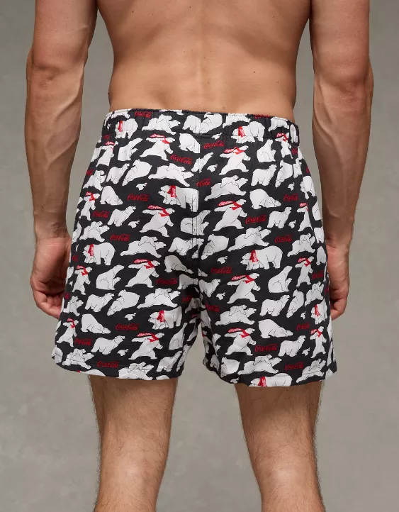 AEO Coca-Cola Flannel Pocket Boxer Short - Image 2