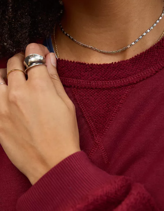 Aerie Très Chic Chenille Sweatshirt - Image 7