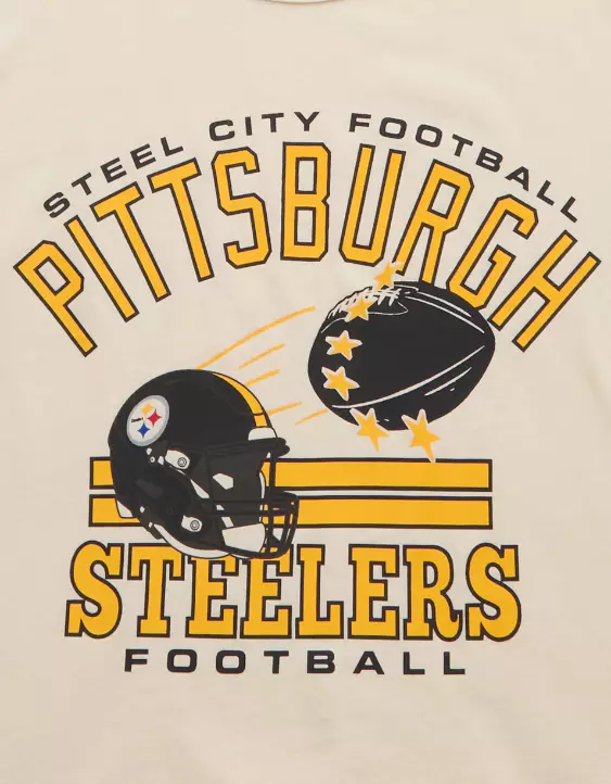 NFL Ex-Boyfriend Pittsburgh Steelers Graphic T-Shirt - Image 6
