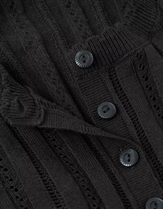 AE Henley Pointelle Sweater T-Shirt - Image 6