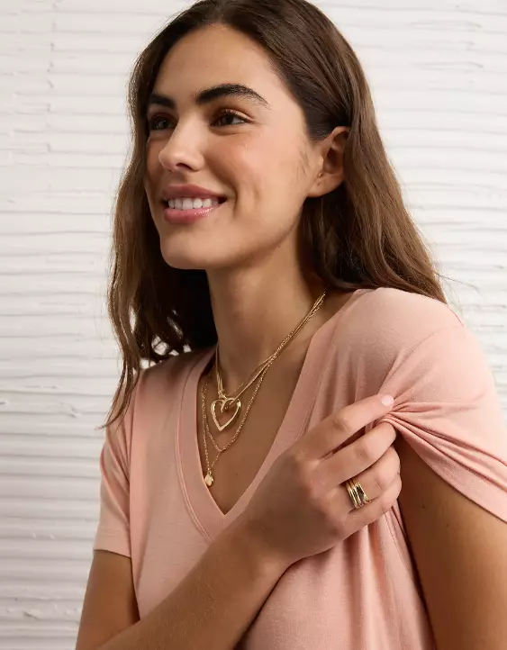 AE Soft & Sexy V-Neck T-Shirt - Image 6