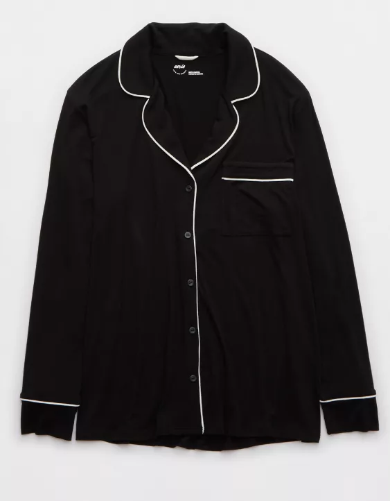 Aerie Real Soft® Pajama Shirt - Image 3
