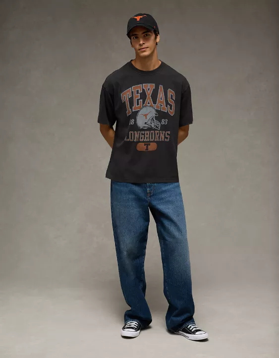 AE Boxy Texas Longhorns Graphic T-Shirt - Image 5