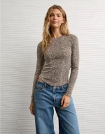 AE Long Sleeve Cozy Crew Neck T-Shirt