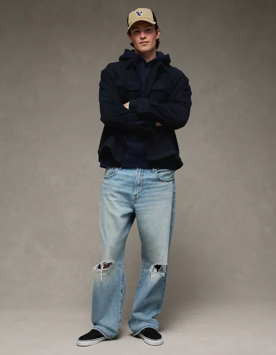 AE Textured Overshirt - Image 2