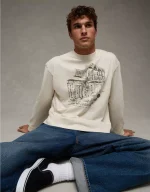 AE Boxy Long Sleeve Graphic T-Shirt