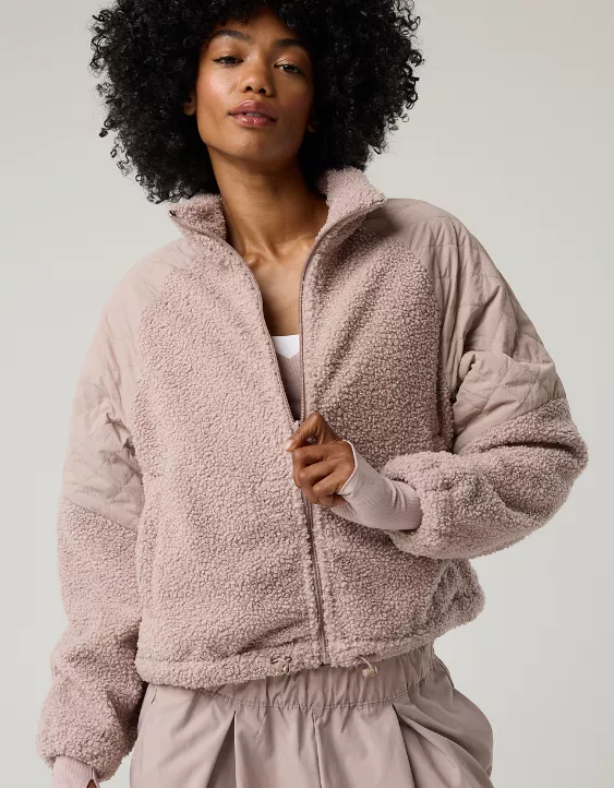 OFFLINE By Aerie Fluff Love Full Zip Jacket - Image 2