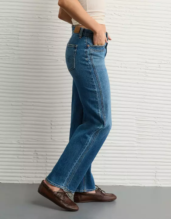 AE Stretch High-Waisted Stovepipe Jean - Image 6