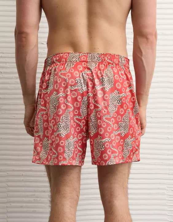 AEO Men's Valentine's Day Satin Pocket Boxer Short - Image 2