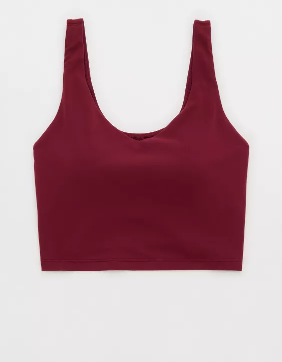 OFFLINE By Aerie Real Me Low Key Longline Sports Bra - Image 3