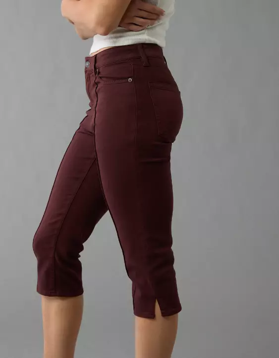 AE Next Level High-Waisted Capri Jean - Image 5