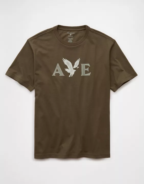 AE Lightweight Icon Logo Graphic T-Shirt - Image 3