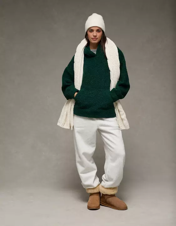 AE Sherpa Fleece Hoodie - Image 5