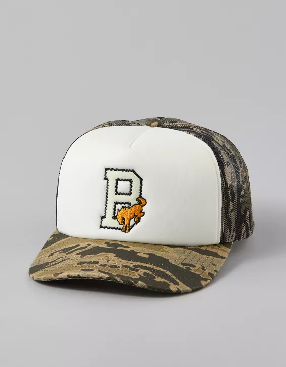 AE Bronco Camo Trucker Hat - Image 3