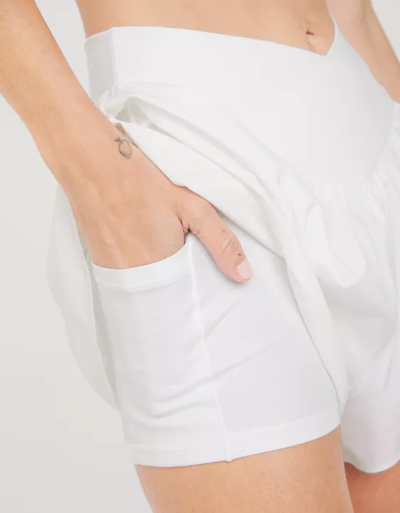 OFFLINE By Aerie Real Me Crossover Flowy Short - Image 5