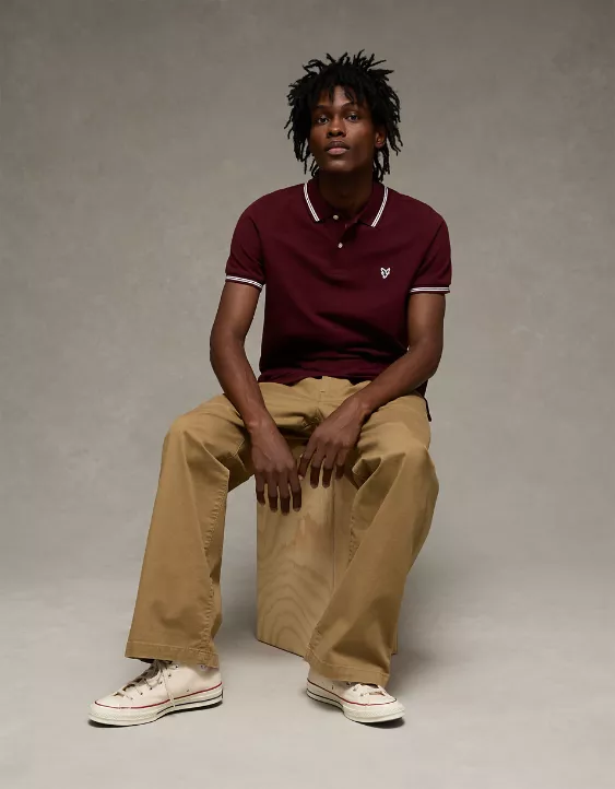 AE Slim Fit Stretch Polo Shirt - Image 4