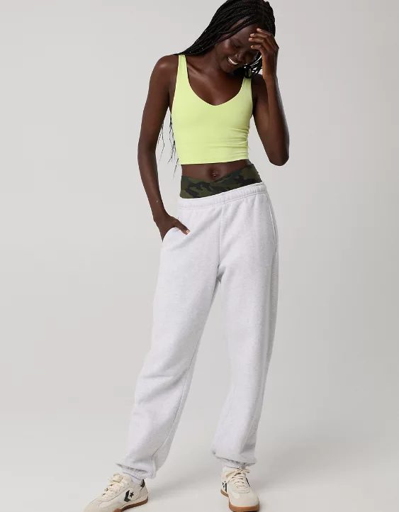 OFFLINE By Aerie Real Me Low Key Longline Sports Bra - Image 6