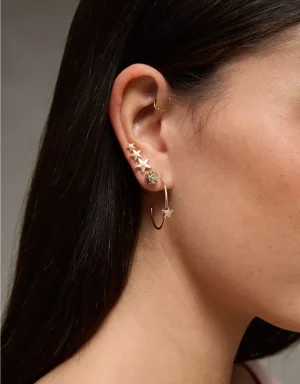 AE Metal & Pearl Earrings 18-Pack