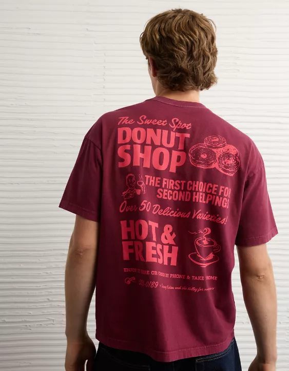 AE Boxy Food Graphic T-Shirt - Image 2