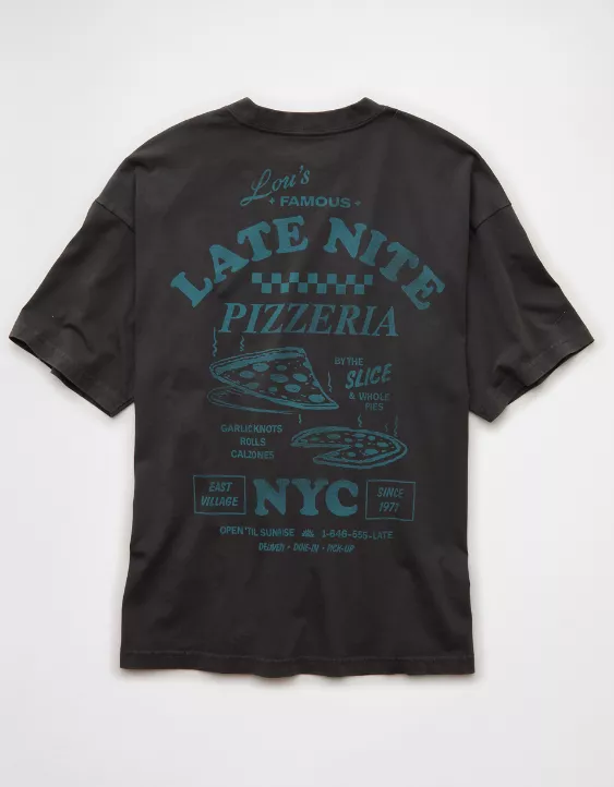 AE Boxy Food Graphic T-Shirt - Image 5