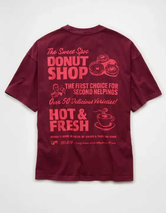 AE Boxy Food Graphic T-Shirt - Image 4