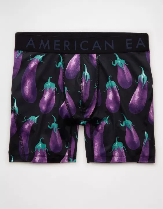 AEO Men's Eggplants 6" Flex Boxer Brief - Image 3