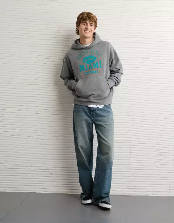 NFL Miami Dolphins Graphic Hoodie - Image 5