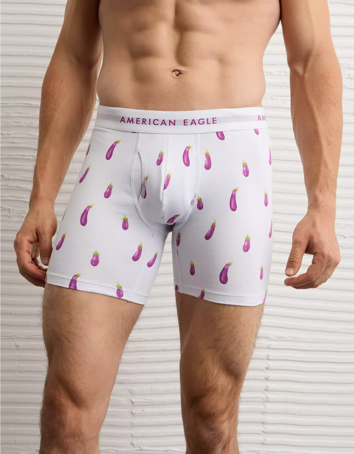 AEO Men's Eggplant 6" Classic Boxer Brief