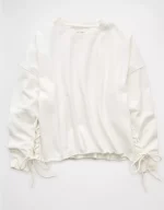 AE Side Lace-Up Sweatshirt