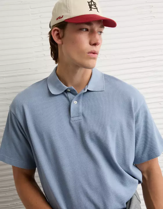 AE Boxy Polo Shirt - Image 6