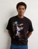 AE Boxy Bob Marley Graphic T-Shirt