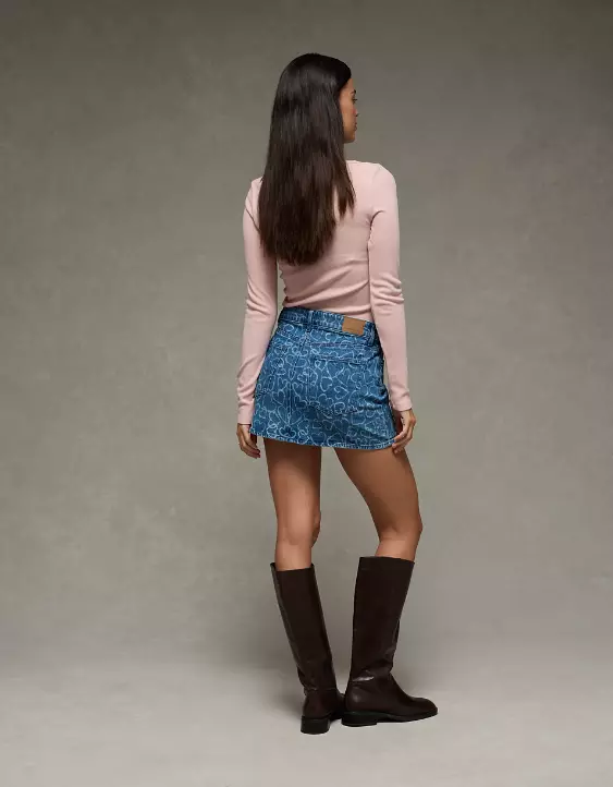 AE High-Waisted Mini Skirt - Image 2