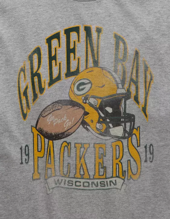 NFL Boxy Green Bay Packers Graphic T-Shirt - Image 6