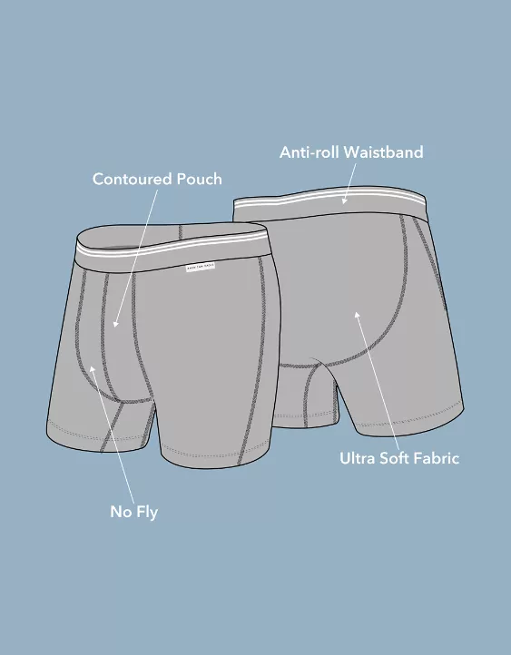 AEO Men's 6" Ultra Soft Boxer Brief - Image 6