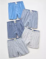 AEO Men's Stretch Boxer Short 5-Pack